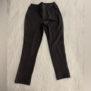 Belle by Kim Gravel Women's Pants Sz 8 petite Ponte Hollywood Gray
